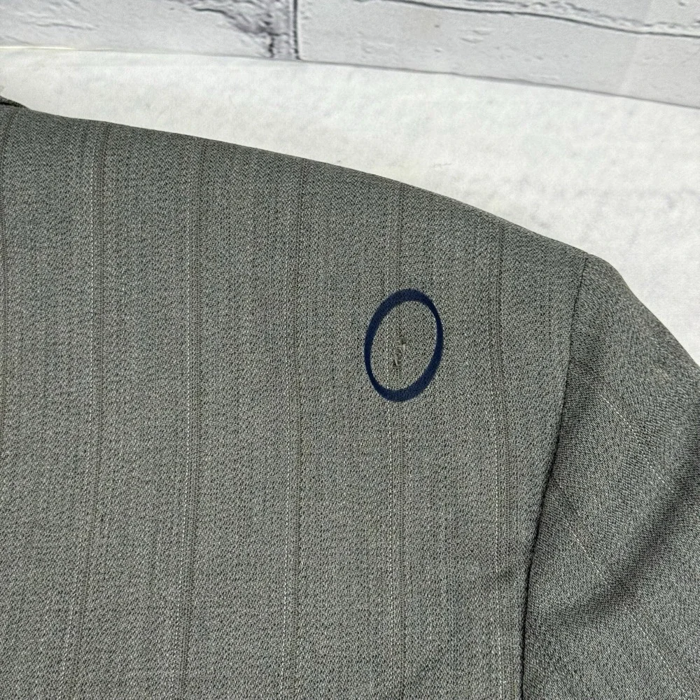 Vintage Christian Dior Suit Jacket Sport Coat Mens 44L Wool Ventless‎ USA Union